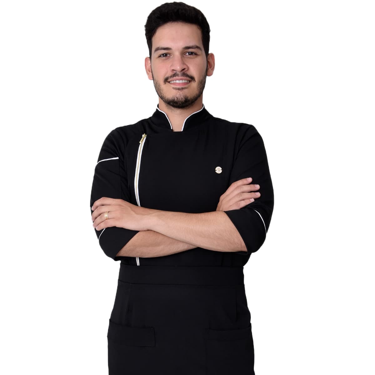 Conjunto Dólmã Cozinheiro Masculino - Jaleca