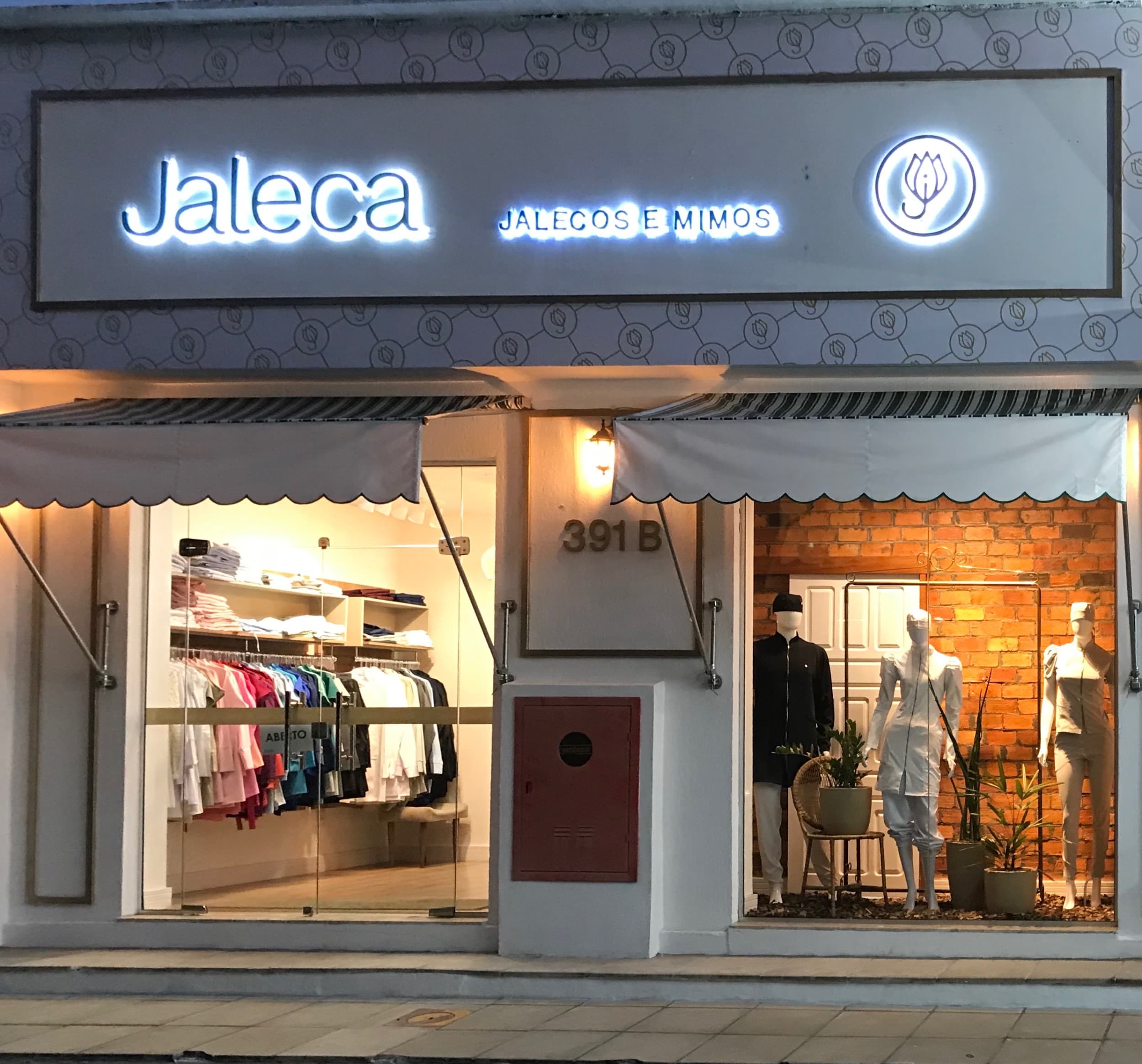 Fachada da Loja Jaleca — 391B