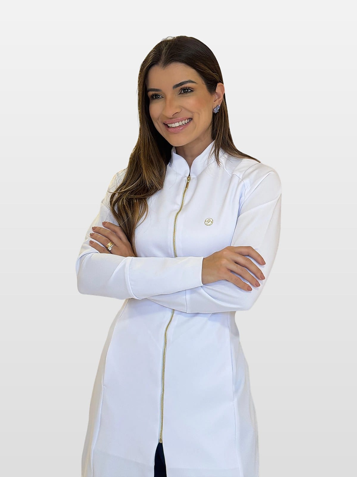 Jaleco Slim Tradicional Feminino - Jaleca Açaí